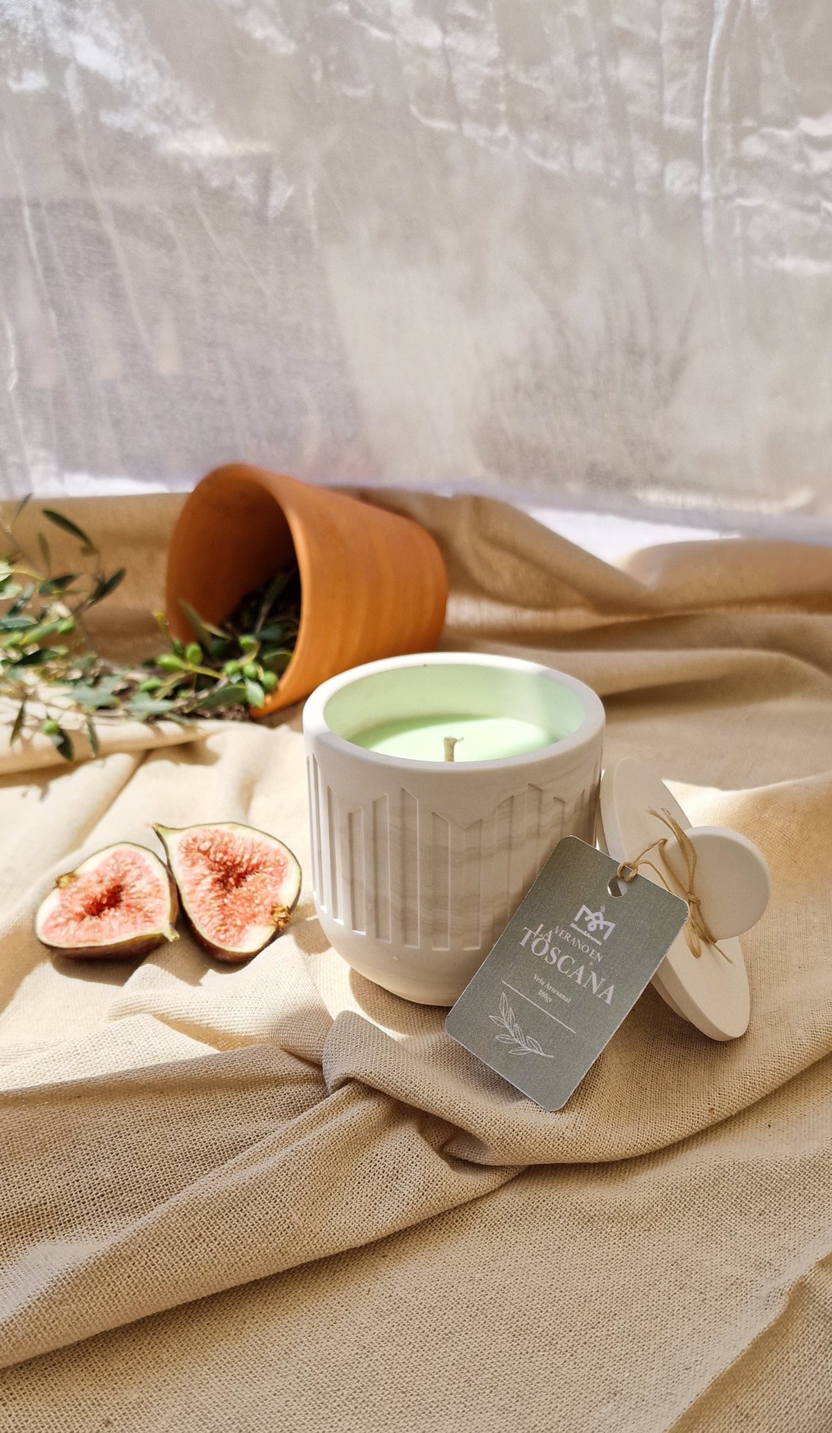 Vela aromática Verano en la toscana