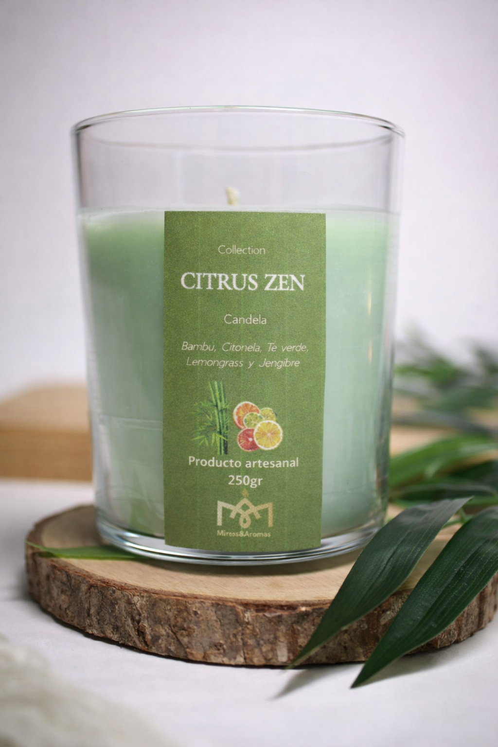Vela 250 gr. Citrus Zen